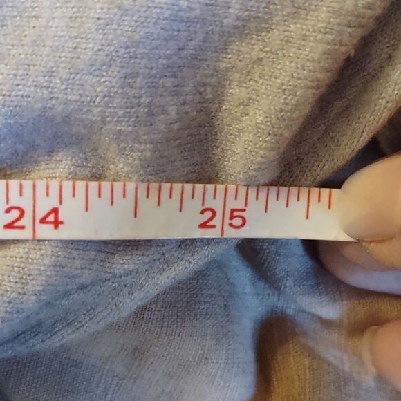 Milano Size Women's XL Classic‎ Neutral Beige Sweater Open Weave Studded Sleeve - Picture 8 of 10